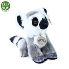 Plyšový lemur sediaci 18 cm ECO-FRIENDLY