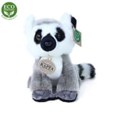 Plyšový lemur sediaci 18 cm ECO-FRIENDLY