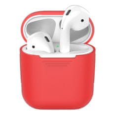 Northix Ochranné puzdro pre Airpods - červené 