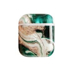 Northix Ochranné puzdro pre AirPods - Green Marble 