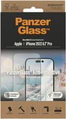 PanzerGlass ochranné sklo pro Apple iPhone 14 Pro s Anti-reflexní vrstvou ainstalačním rámečkem