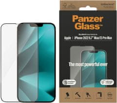 PanzerGlass ochranné sklo pro Apple iPhone 14 Plus/13 Pro Max s instalačním rámečkem