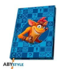 AbyStyle Crash Bandicoot zápisník A5