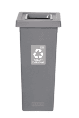 Plafor Odpadkový kôš na triedený odpad Fit Bin gray 53 l, šedý - zmiešaný odpad
