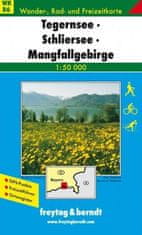 WKD 6 Tegernsee, Schliersee 1:50 000/mapa