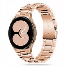 Tech-protect Remienok Stainless Samsung Galaxy Watch 4 / 5 / 5 Pro / 6 / 7 / Fe Blush Gold