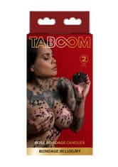 taboom Taboom Rose Bondage Candle - kvapkajúca sviečka 2ks