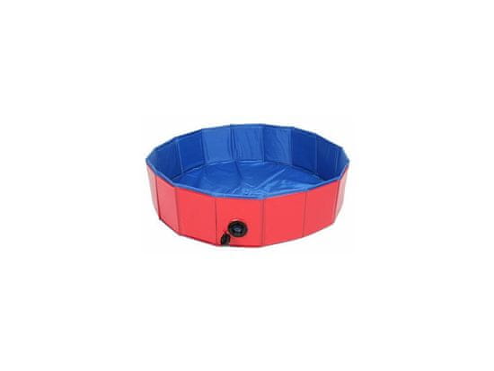 Merco  Splash bazén pre psov červená priemer 160 cm