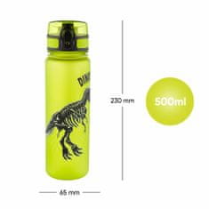 BAAGL Tritánová fľaša na pitie Dinosaurs, 500 ml