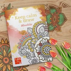 Keep calm & draw - Mandalas (antistresové omaľovánky)