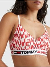 Tommy Jeans Podprsenky pre ženy Tommy Jeans - biela, červená XS