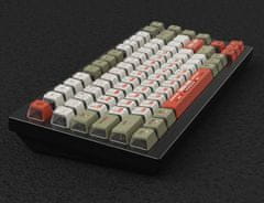 Keychron Vyměnitelné klávesy OEM Dye-Sub PBT Keycap Set - Morse Code Full Set