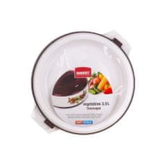 Banquet Termohrniec s pokrievkou VEGETABLES 3,5 l, súprava 2 ks