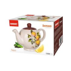 Banquet Kanvica keramická LEMON 1200 ml, OK, súprava 4 ks