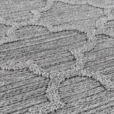 Ayyildiz Kusový koberec Patara 4951 Grey – na von aj na doma 80x150