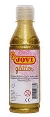 JOVI temperová farba glittrová 250 ml vo fľaši zlatá