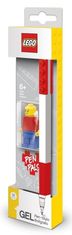 LEGO Gélové pero s minifigúrkou - červené