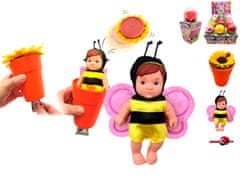 Bábätko Babyblooms s doplnkami a kvetinou (Bumble Sweet, Blossum Bug, Polka Dotty, Baby Bug, Rosie Blue, Love Bug)