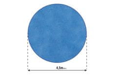 BazenyShop Solárna plachta modrá na bazén - kruh s priemerom 4,5m