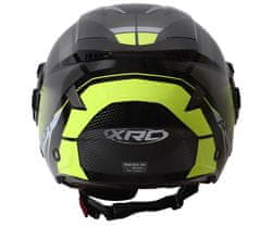 XRC Helma na moto Metric 2.0 black/fluo vel. S