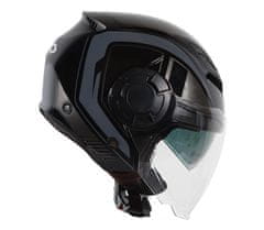 XRC Helma na moto Metric 2.0 black/grey vel. M