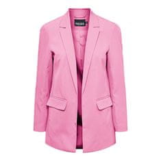 Pieces Dámsky blejzer PCBOSSY Oversize Fit 17114792 Begonia Pink (Veľkosť L)