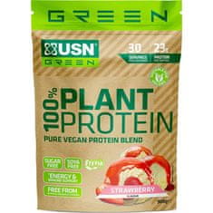 USN  100% Plant Protein 900 g jahoda