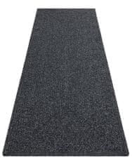 NORTHRUGS Kusový koberec Braided 105550 Dark Grey – na von aj na doma 80x150