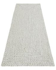 NORTHRUGS Kusový koberec Braided 105553 Light Melange – na von aj na doma 80x150