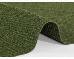 NORTHRUGS Kusový koberec Braided 105554 Green – na von aj na doma 80x150