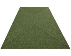 NORTHRUGS Kusový koberec Braided 105554 Green – na von aj na doma 80x150