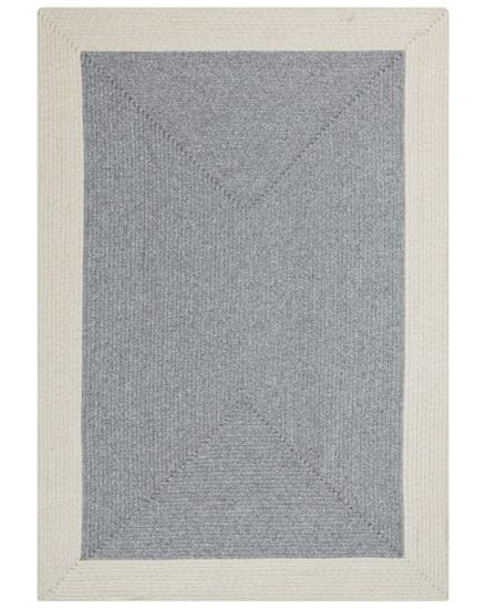 NORTHRUGS Kusový koberec Braided 105555 Grey Creme – na von aj na doma
