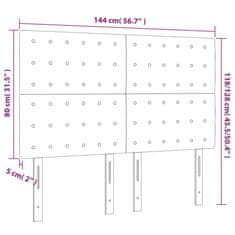 Vidaxl Čelá postele 4 ks ružové 72x5x78/88 cm zamat