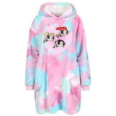 Disney Powerpuff Girls Dámska mikina/župan Tie Dye, deka s kapucňou,snuddie, M-L 