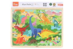 Popron.cz Viga puzzle na podložke 48 častí Poznajme dinosaurov