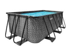 Marimex Bazén Florida Premium 2,15 x 4,00 x 1,22 m - dekor RATTAN bez filtrácie