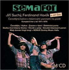 Semafor - Čarodejná kytica s bláznivými pannami na pôde / Komplet 8 hier z rokov 1971-1979 - Jiří Šlitr 16x CD