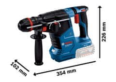 BOSCH Professional vŕtacie kladivo (One Chuck) GBH 187-LI (0.611.923.120)