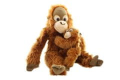 Lamps Plyšový orangutan s dieťaťom 27 cm