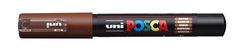 Uni-ball POSCA akrylový popisovač - hnedý 0,7 - 1 mm