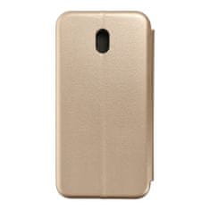 FORCELL Puzdro / obal pre Xiaomi Redmi 8A zlatý - kniha Forcell Elegance