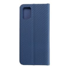 MobilMajak Puzdro / obal na SAMSUNG Galaxy A51 modré - Luna Carbon Book