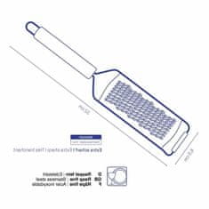 Kela Strúhadlo jemné Rondo nerez 3 mm KL-12575