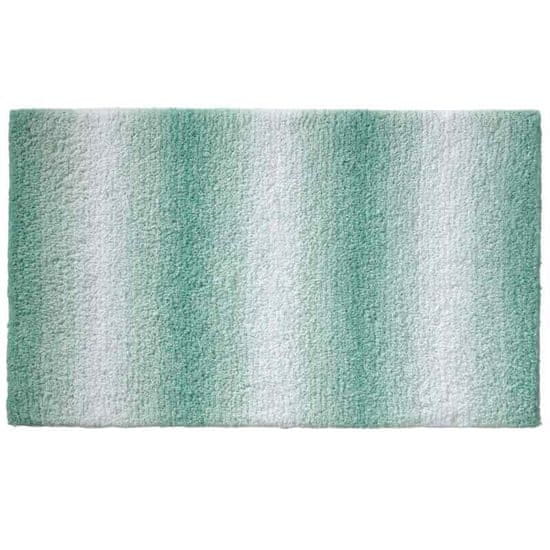 Kela Kúpeľňová rohož Ombre 120x70 cm polyester nefritovo zelená