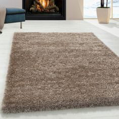 Ayyildiz AKCIA: 80x150 cm Kusový koberec Brilliant Shaggy 4200 Taupe 80x150