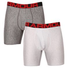 Under Armour 2PACK pánské boxerky sivé (1363619 011) - veľkosť M