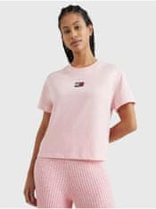 Tommy Jeans Tričká s krátkym rukávom pre ženy Tommy Jeans - ružová M