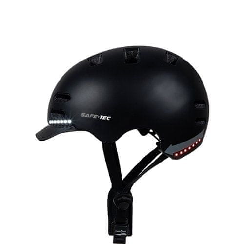 Safe-Tec  SK8 Black L (58cm - 61cm)