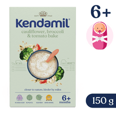 Kendamil mliečna kaša s brokolicou, karfiolom a paradajkami (150 g)