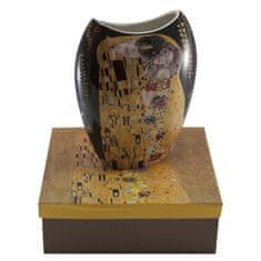 Home Elements  Porcelánová váza Klimt Bozk tmavý